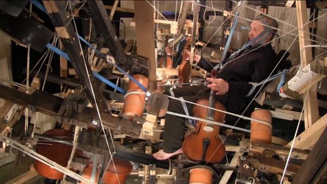 Vladimir Pliassov Plays On The Machine Of His Own Invention. J.S.Bach. Fuga Super Allein Gott