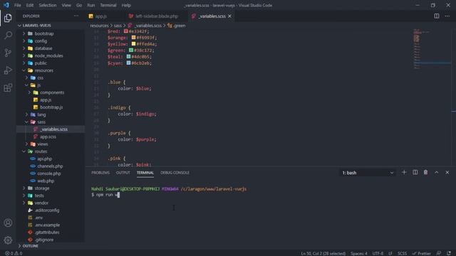 Mempercantik Tampilan Menu Sidebar dengan Font Awesome Pada Laravel & Vue Js смотреть онлайн