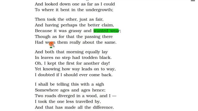 The Road Not Taken Poem Class 9 Line by Line Explanation in Hindi смотреть онлайн