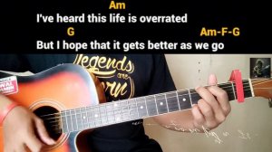 HERE WITHOUT YOU - 3 Doors Down - Acoustic guitar chords and Lyrics