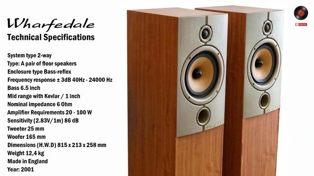 WHARFEDALE Diamond 8.3 - Technical Specifications