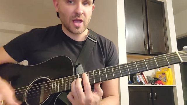 How to play Lady In The Blue Dress on guitar by Senses Fail | Easy смотреть онлайн