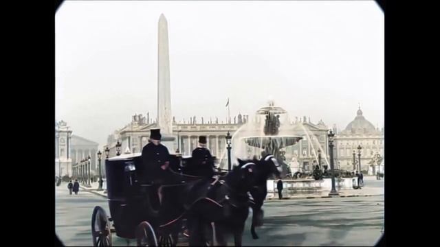 Париж, Франция, конец 1890 г.