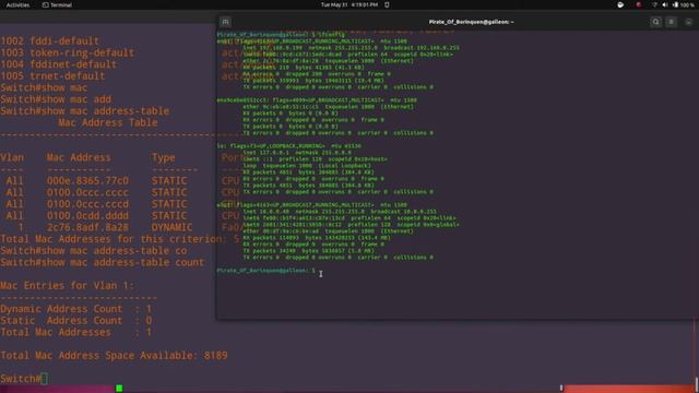 MAC address flooding attack смотреть онлайн