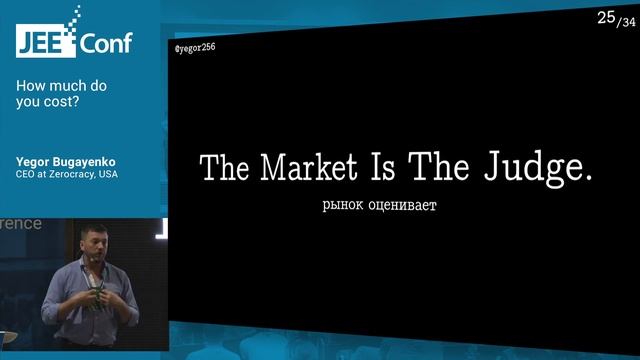 How much do you cost? (Yegor Bugayenko, CEO at Zerocracy) смотреть онлайн