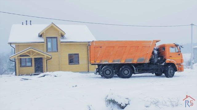 Работы по вывозу грунта с участка. КП Александрийский Парк. смотреть онлайн