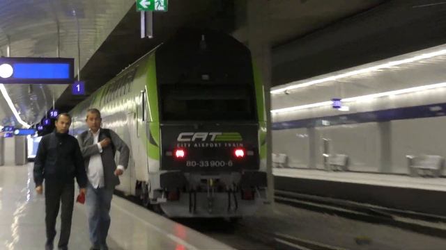 CAT: City Airport Train [4K] Vienna to Wien Flughafen - (Vienna Airport] смотреть онлайн