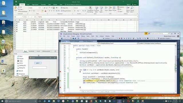 CSharp - Excel Library - Get Row count and Column Count of used range in Excel смотреть онлайн