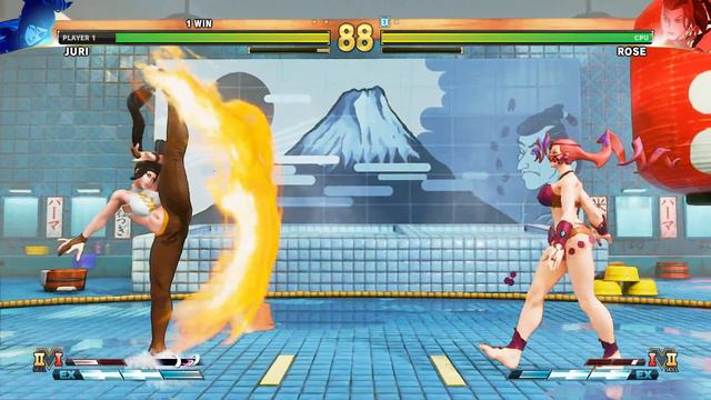Street Fighter V: CE Juri vs Rose PC Mod #2 смотреть онлайн