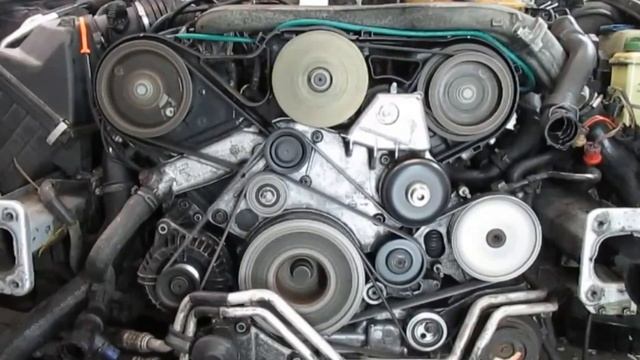 Работа двигателя после замены демпфера. Audi A6C5 2.5TDI V6 смотреть онлайн