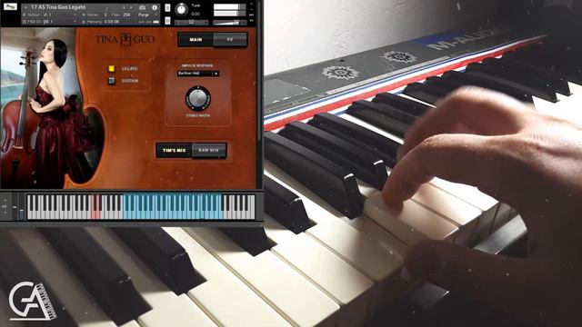 YO ME RINDO A EL - Cello TinaGuo Kontakt 5 - Worship смотреть онлайн
