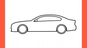 How to draw a BMW M5 F90 CS 2021 / drawing bmw m5 competition 2022 car