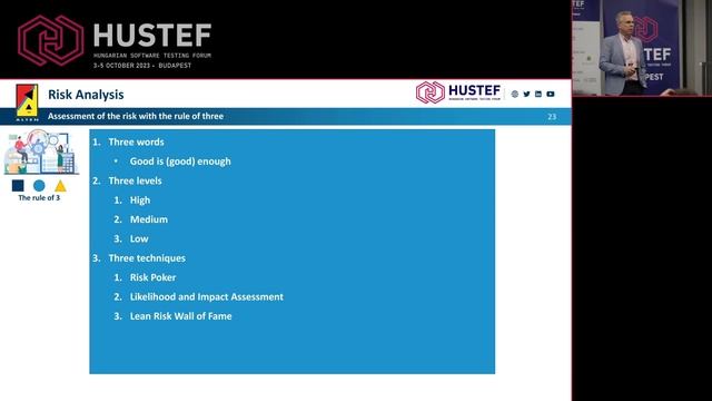 André VERSCHELLING: Experiences in Risk Management смотреть онлайн