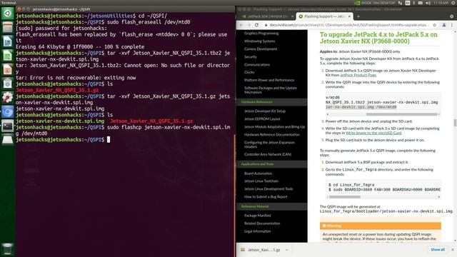 Upgrade Jetson Xavier NX Dev Kit to JetPack 5 смотреть онлайн