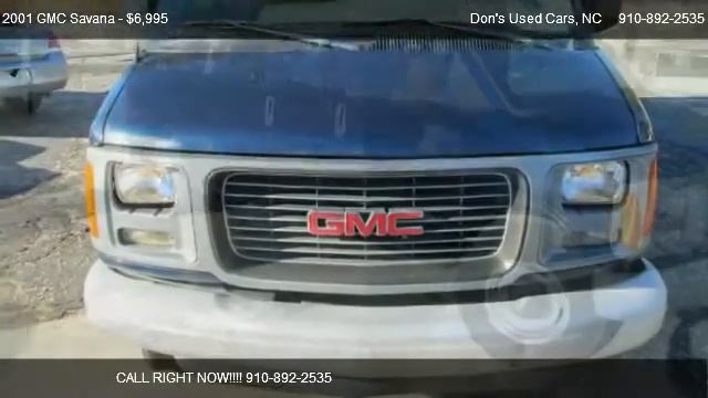 2001 GMC Savana G3500 Extended - for sale in Dunn, NC 28334 смотреть онлайн