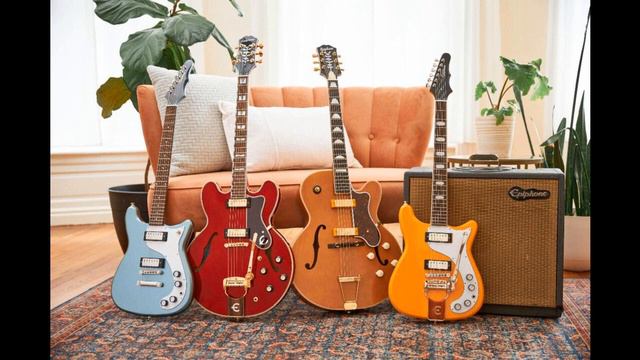 Epiphone Announces Limited-Edition Sheraton, Wilshire, Crestwood Custom, and Zephyr DeLuxe Regent, смотреть онлайн