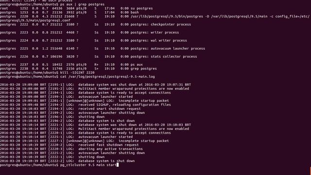 Curso de PostgreSQL Administração 22 - Kill смотреть онлайн