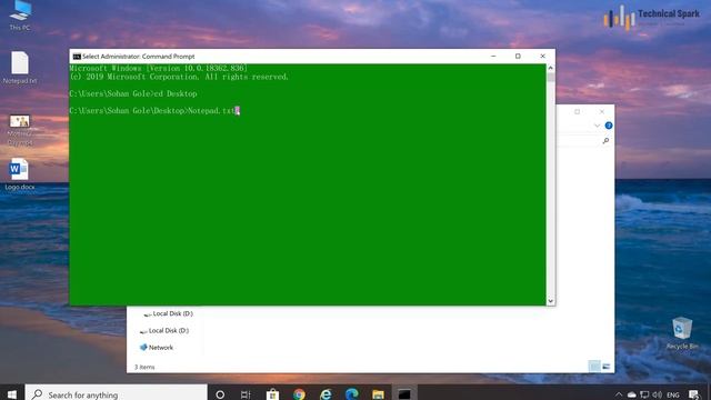 How To Open Any File Using CMD (Command Prompt) смотреть онлайн