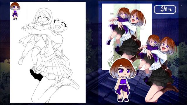 || Speedpaint || Если мезуми не примет работу, я аБижУсь @mezumidumpling #Мезуми200к 3 место -.- смотреть онлайн