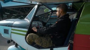 Новатор | Запуск двигателя самолёта СП-30