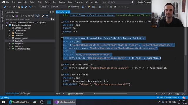 ASP.NET Core Dockerfile Breakdown смотреть онлайн