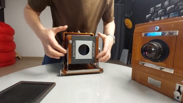 Фотоаппарат большого формата Немецкая камера 13х18 5х7 смотреть онлайн
