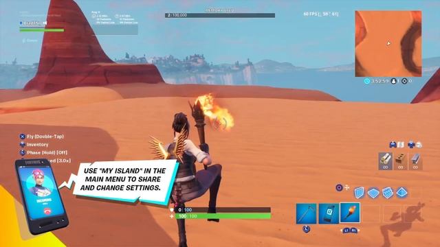 New Arid Island & Flashlight Pistol, Torch | Fortnite Creative Update смотреть онлайн