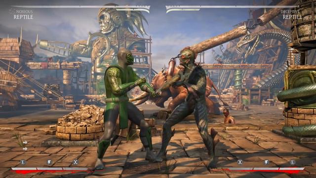 HOW TO PLAY REPTILE! - Mortal Kombat X Tutorial смотреть онлайн