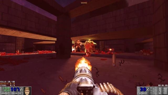 Brutal Doom [Exp v21.13.1] - Zero Brightness Beta - Map08: Portal Station | 4K/60 смотреть онлайн