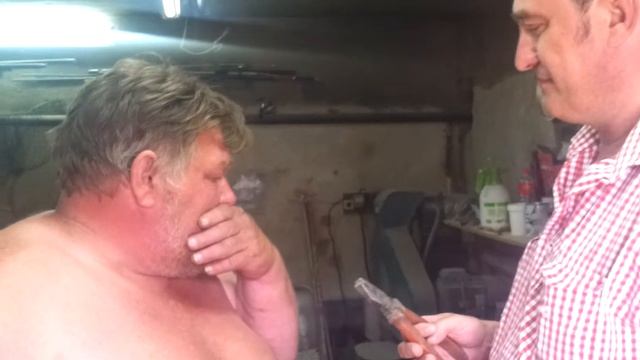 неудачная попытка вырвать зуб)))