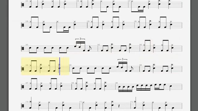 Metallica   Creeping Death Drum Tablature