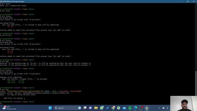 Mastering GitHub Commands: A Comprehensive Guide to Clone, Merge, Branch, Commit and push | HINDI смотреть онлайн
