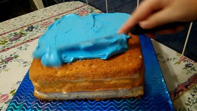 Торт " Боксёрский ринг" смотреть онлайн