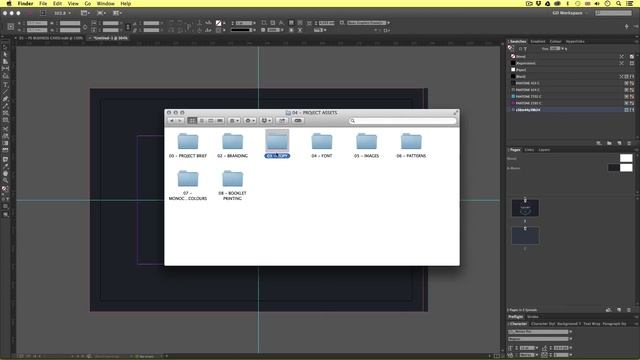 Create a business card in Adobe InDesign Ep7/15 [Multimedia design course - Print] смотреть онлайн