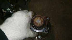 Замена заднего ступичного подшипника на Camry SV41