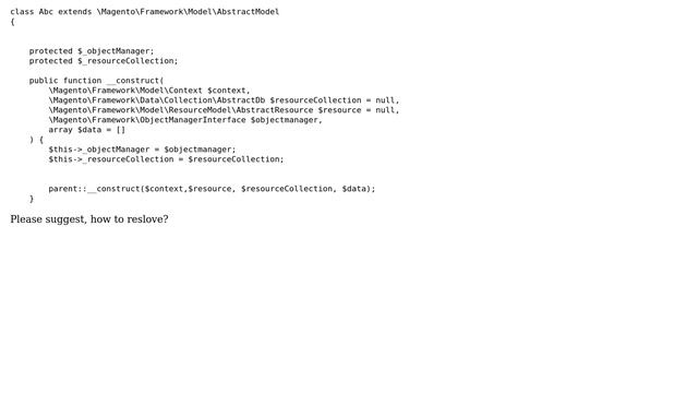 Magento2: Getting error in console Cannot instantiate abstract class... смотреть онлайн