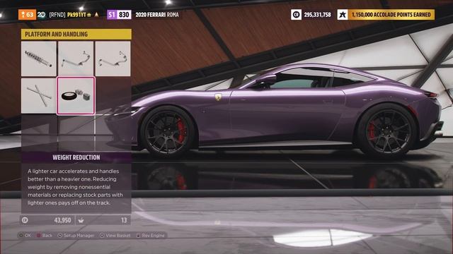 [FH5] 2020 Ferrari Roma Customization/Testing смотреть онлайн