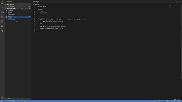 Setting up Skaffold - Kubernetes Tutorial смотреть онлайн