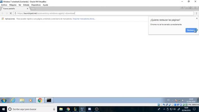 Conectar OCSINVENTORY SERVER amb Windows7 i Ubuntu Desktop смотреть онлайн