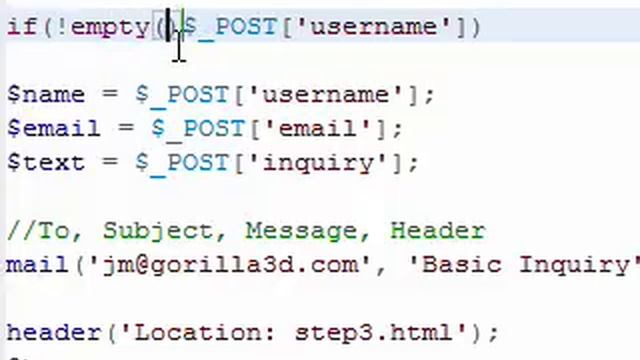 Html/Php Contact Form - Anti Spam смотреть онлайн