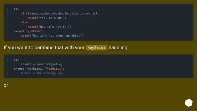 unexpected behaviour of dictionary membership check смотреть онлайн