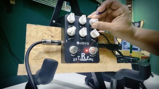 Joyo JF-17 Extreme Metal Guitar Pedal Sound Test смотреть онлайн