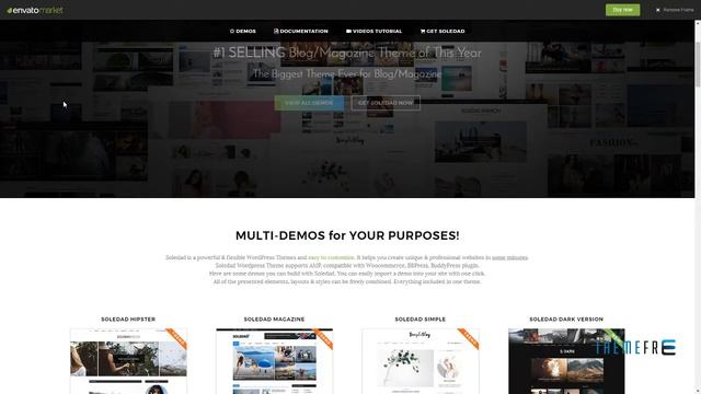 Soledad - Multi-Concept Blog/Magazine/News AMP WordPress Theme смотреть онлайн