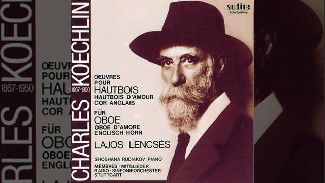 Sonate für Oboe und Klavier, Op. 58: Andante (Très calme, presque Adagio) смотреть онлайн