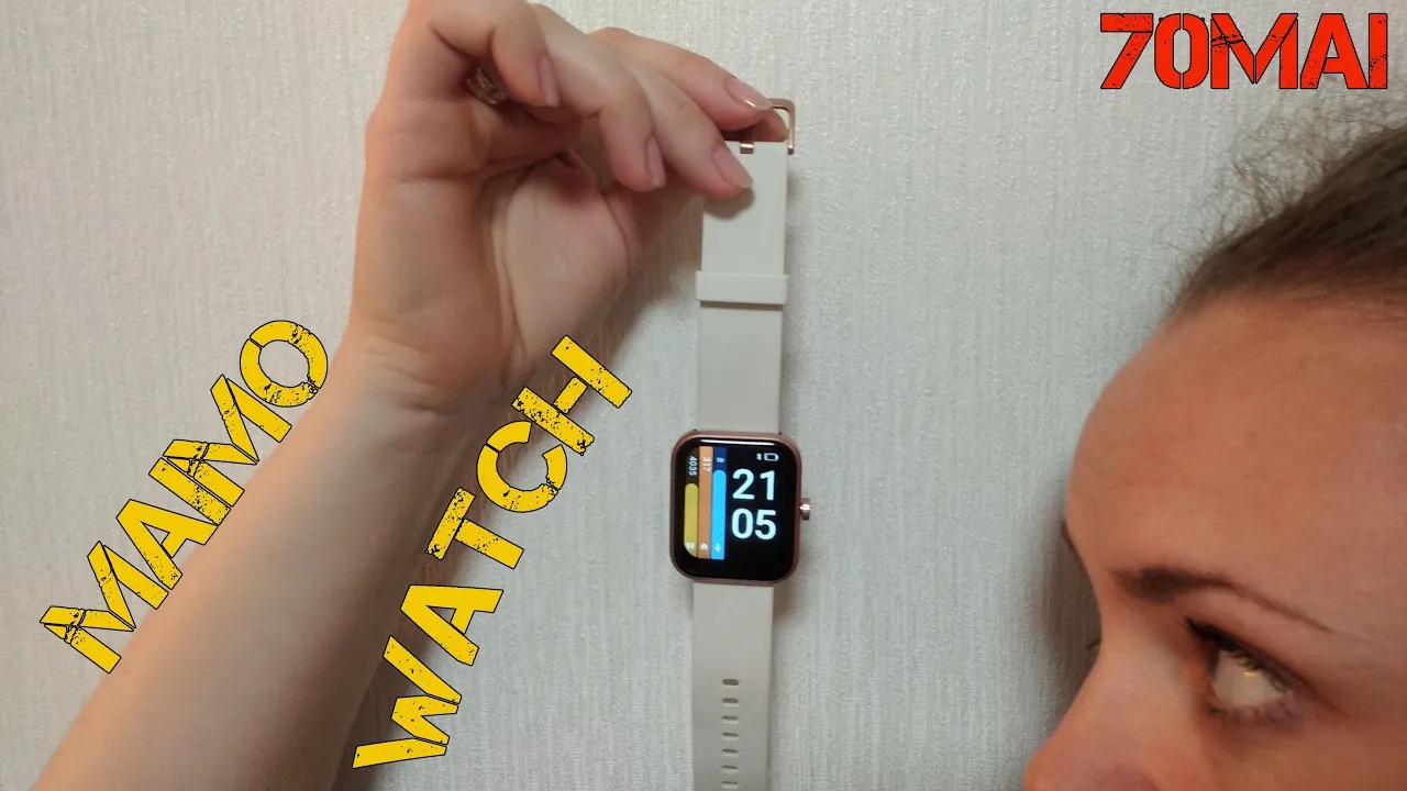 Maimo watch за 34$ от 70mai - альтернатива фитнес-браслетам.