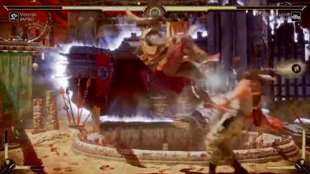 Mortal Kombat 11 Rambo's Fatality смотреть онлайн