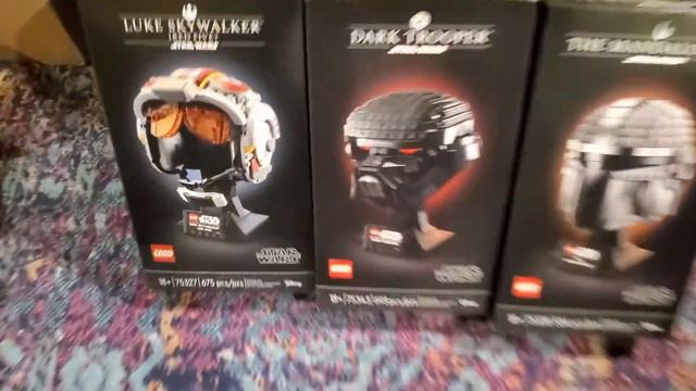 Lego Haul #356 - Six boxes from Lego online - Vidiyo, Mjolnir, Promos, Star Wars Helmets, & Art set смотреть онлайн