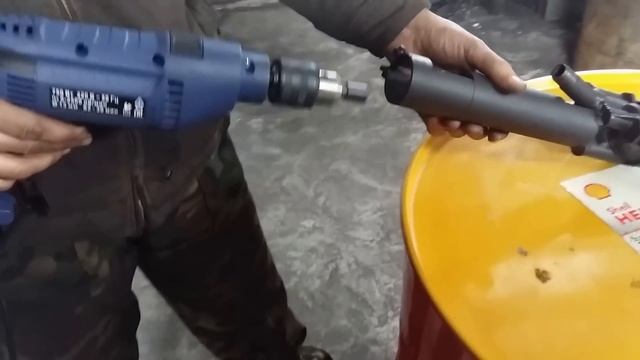 Маслонасос для перекачки масла ,топлива из бочки смотреть онлайн