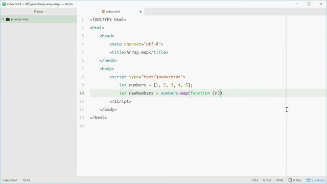 Javascript Tutorial - Array Map смотреть онлайн