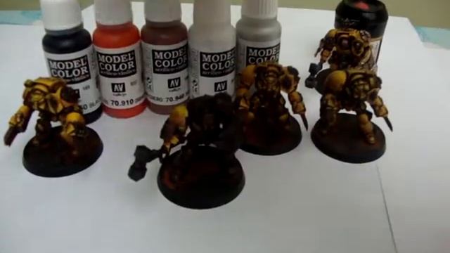 warhammer 40,000 space marine imperial fist terminators смотреть онлайн